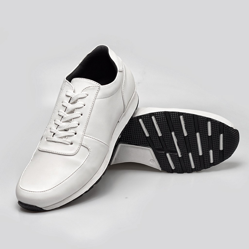 ALLEGRO WHITE |Reyl x FORIND| Sepatu Putih Casual Sneakers Kasual Polos Original Pria Cowok Footwear