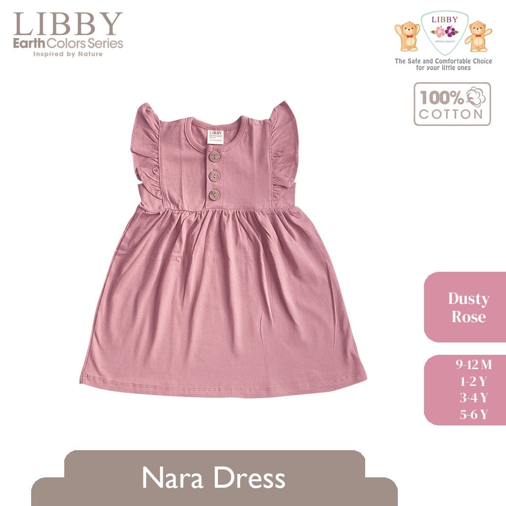 Libby Nara Dress Earth Color Series - Per 1 Pcs