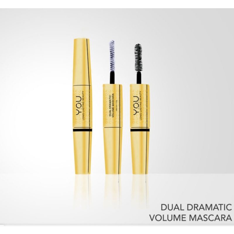 ☀️cahaya acc☀️DUAL DRAMATIC VOLUME MASCARA YOU