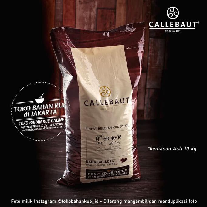 

Ahbbsu Callebaut Dark Chocolate Couverture 60,1% 100Gr Cokelat Coin 604038 Sasu