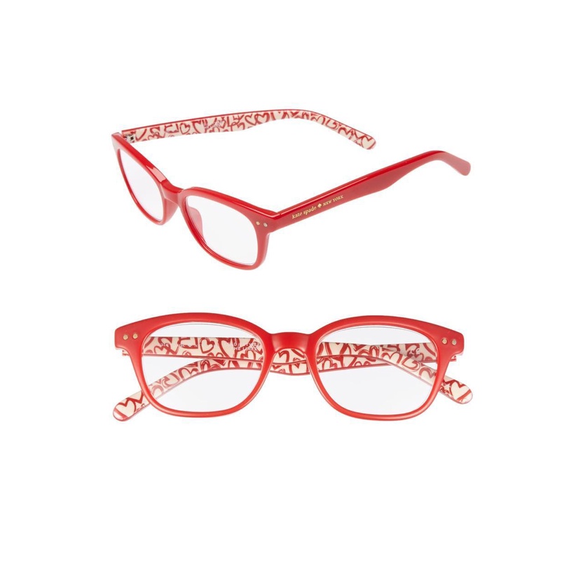 Kacamata Kate Spade Rebecca Red Love New Original