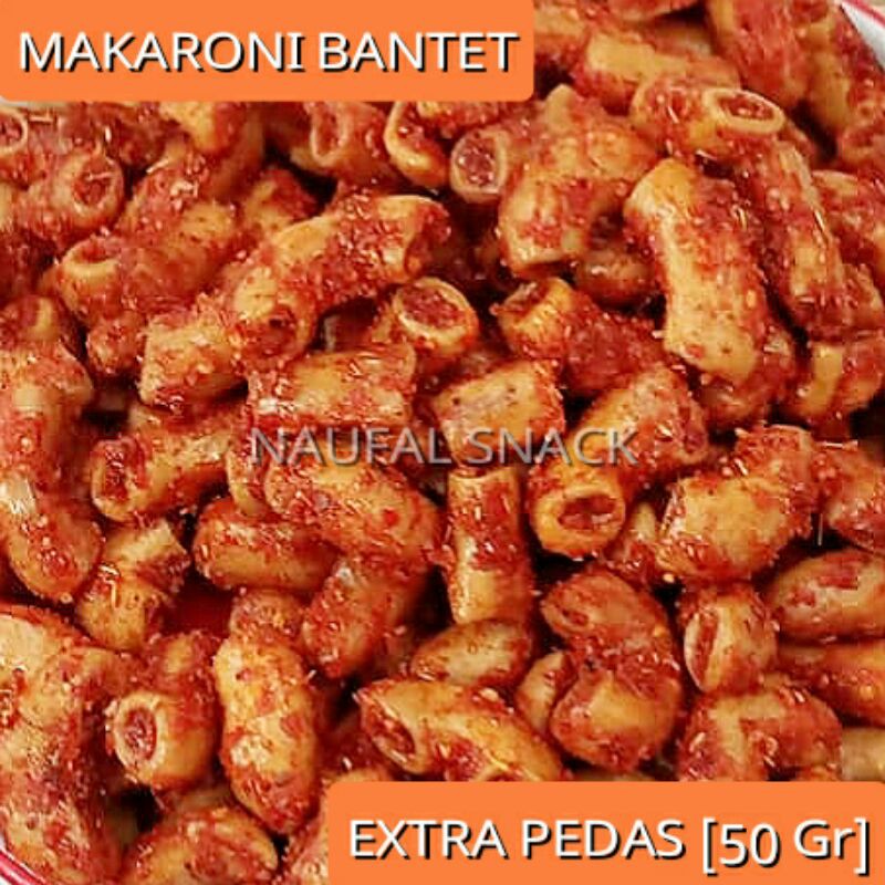 

[PROMO MURAH] 50 Gr MAKARONI BANTET bantat rasa extra pedas murah enak gurih grosir NAUFAL SNACK