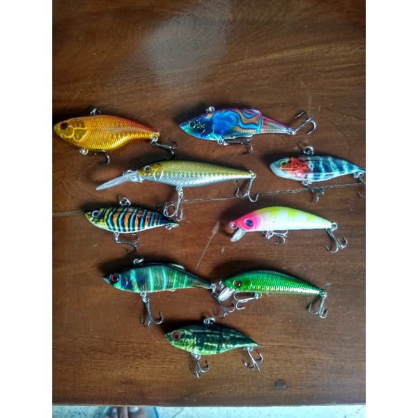 Umpan Mancing Ikan Buatan Murah Lur WTD