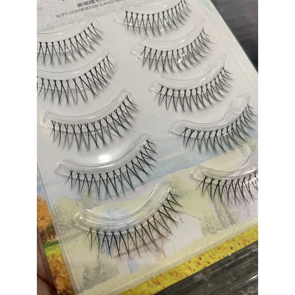 F40 - 5PASANG FAIRY JAPAN DOUYIN Eyelashes Lashes Natural Short Daily Eyelashes False Eyelash Extension Tools