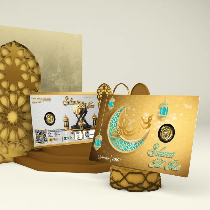 Minigold Gift Series Special Idul Fitri bukan Antam