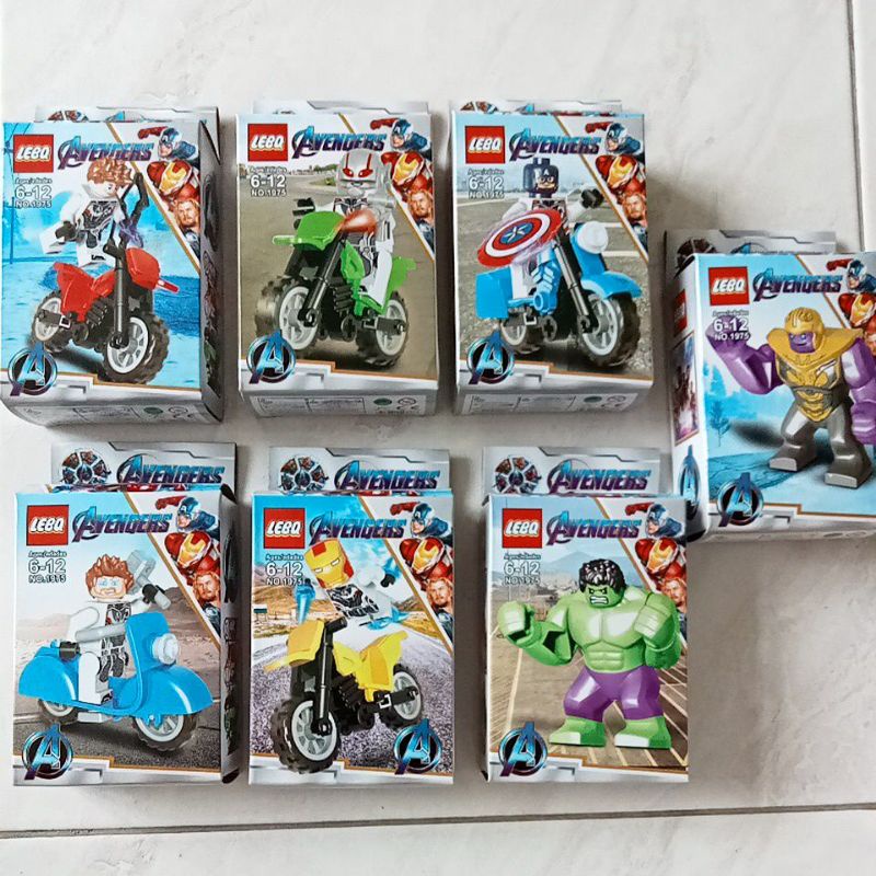 Mainan Lego Brick Avengers 1975