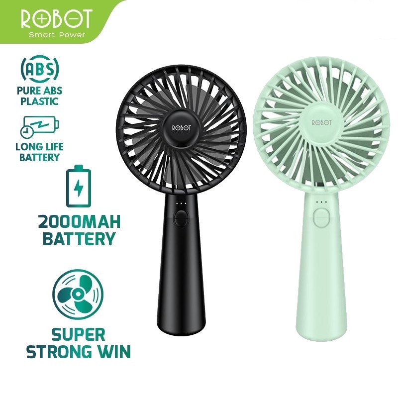 Robot RT-BFS1 Kipas Pegang Handheld Portable Rechargeable USB Mini Fan