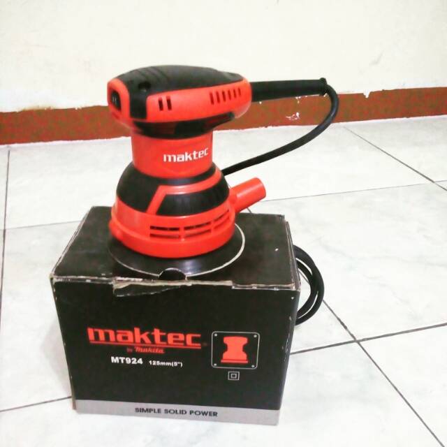 MESIN Ampelas  Orbital Sander Maktec MT924