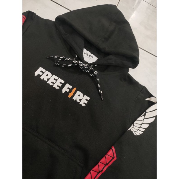 Jaket FF Hoodie Anak Angel Sayap Malaikat Geming