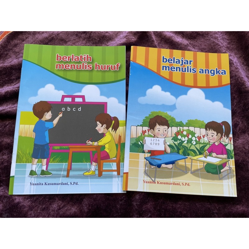 

Buku TK / PAUD Menulis Huruf / Angka