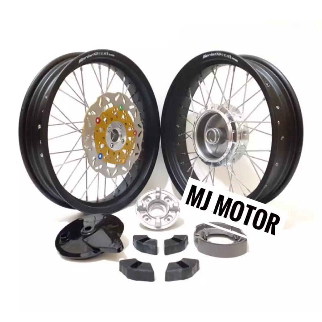 Paketan Thunder Velg rossi 17x215/250 Free Rakit