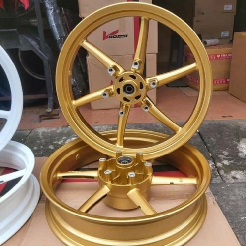 Unik velg vrossi ninja rr sanca rcb gold rcb tk dbs ninja rr r 150 2 tak racing Limited