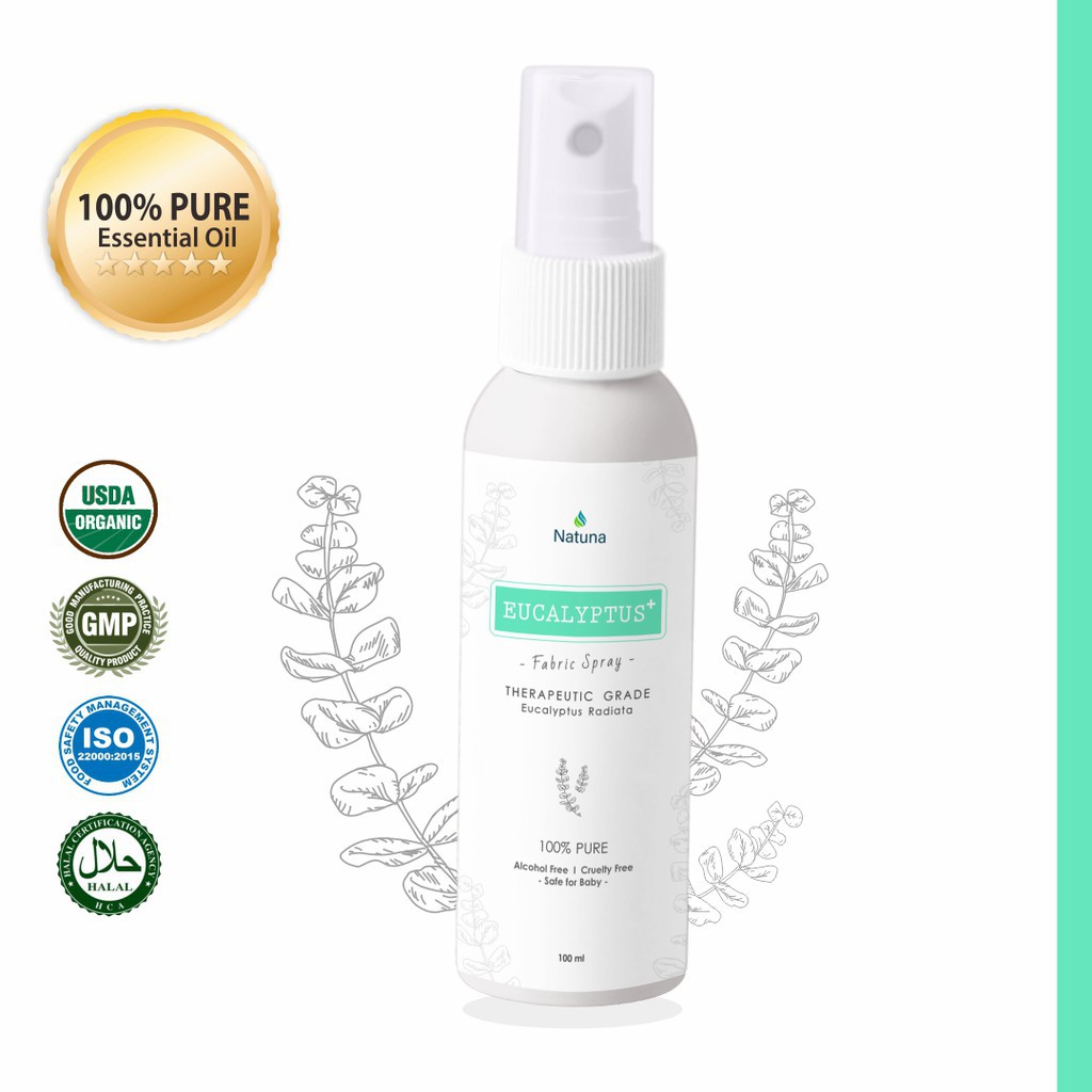NATUNA EUCALYPTUS FABRIC SPRAY Essential Oil Minyak Essensial Atsiri Aroma Terapi
