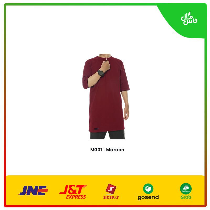 COD - Kurta Kaos Pakistan Model Kerah Oblong