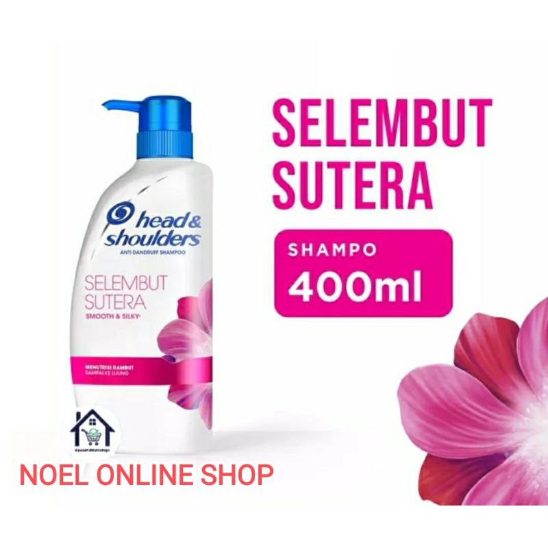 Head &amp; Shoulders Shampo Menthol Dingin Anti Ketombe / Selembut Sutera / Itch Care 400ml 300ml