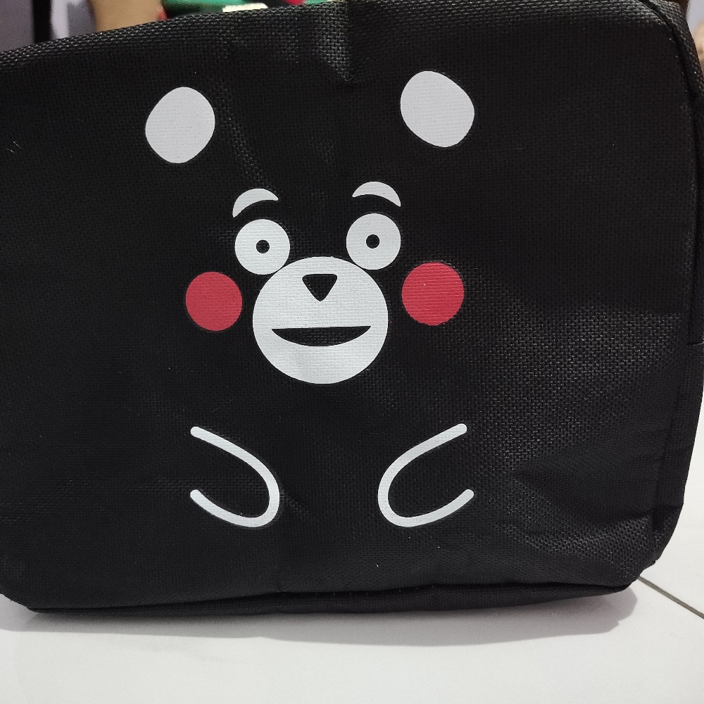 Tas Bekal Karakter Beruang / Lunch Bag / Perlengkapan Bekal Anak Sekolah