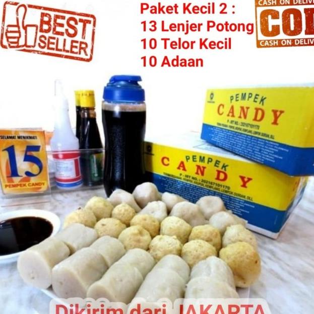 

PEMPEK CANDY PAKET 37 PCS ASLI PALEMBANG