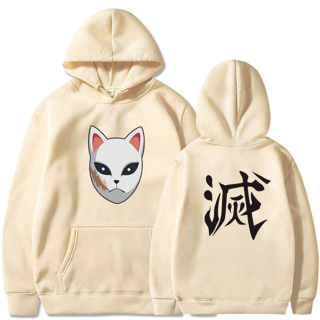 Sweater Anime DEMON SLAYER Oblong / Hoodie SABITO Jumper Pria Wanita Size S M L XL XXL XXXL