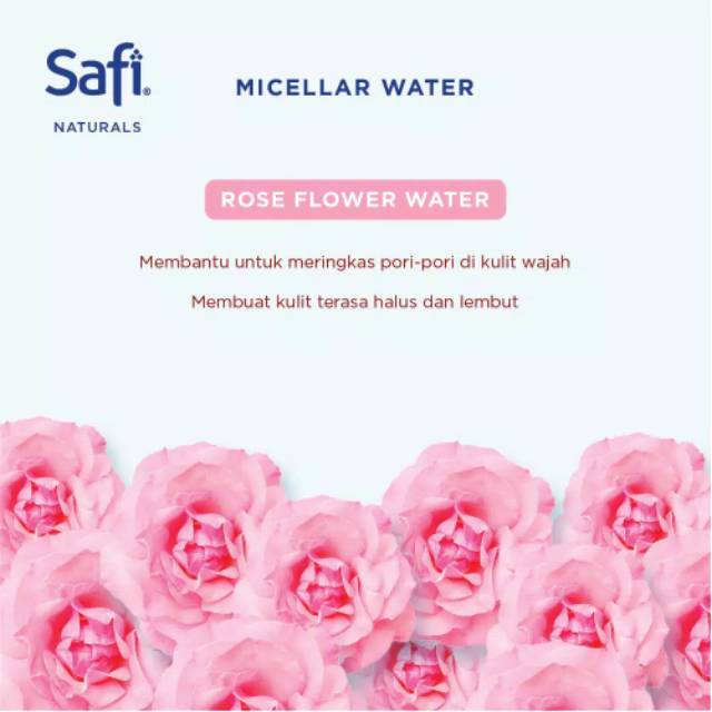 Safi Micellar Water Rose 200ml