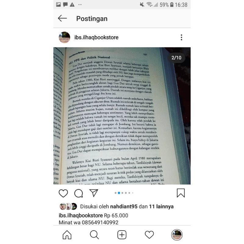 Biografi Gus Dur sejarah