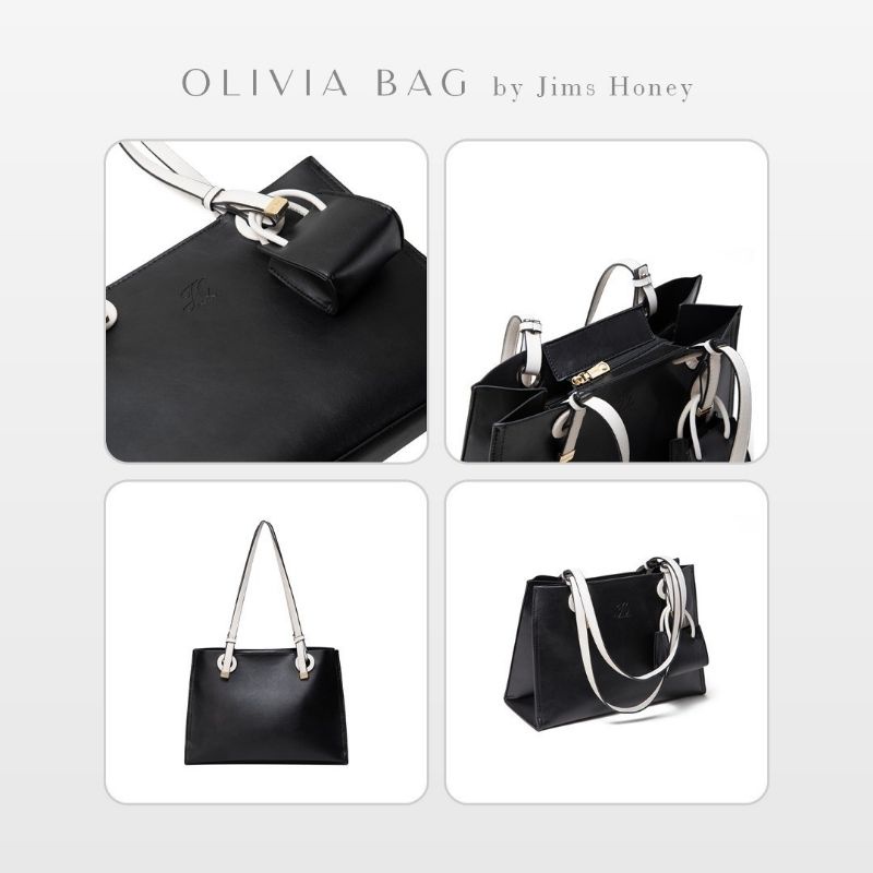 OLIVIA BAG TAS JIMSHONEY ORIGINAL BESAR MUAT BANYAK TENTENG JINJING SLINGBAG