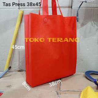 

kantong spunbond 38x8x45 tas kain goodie bag polos tas sovenir kantong souvenir