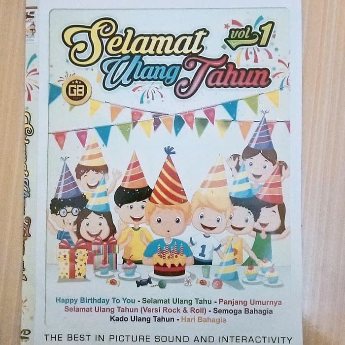 TERMURAH Kaset Dvd Lagu Selamat Ulang Tahun Terbaru Lagu Lagu Pilihan DVD DTS
