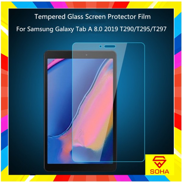 Tempered Glass Samsung Tab A 8 Inc 2019 Lite T290 T295 Anti Gores Kaca