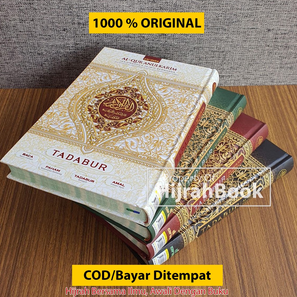 Al Quranulkarim Tadabur A5 Terjemah dan Tajwid Berwarna Ukuran 15 x 21 cm Al Quran Lengkap 30 Juz Co