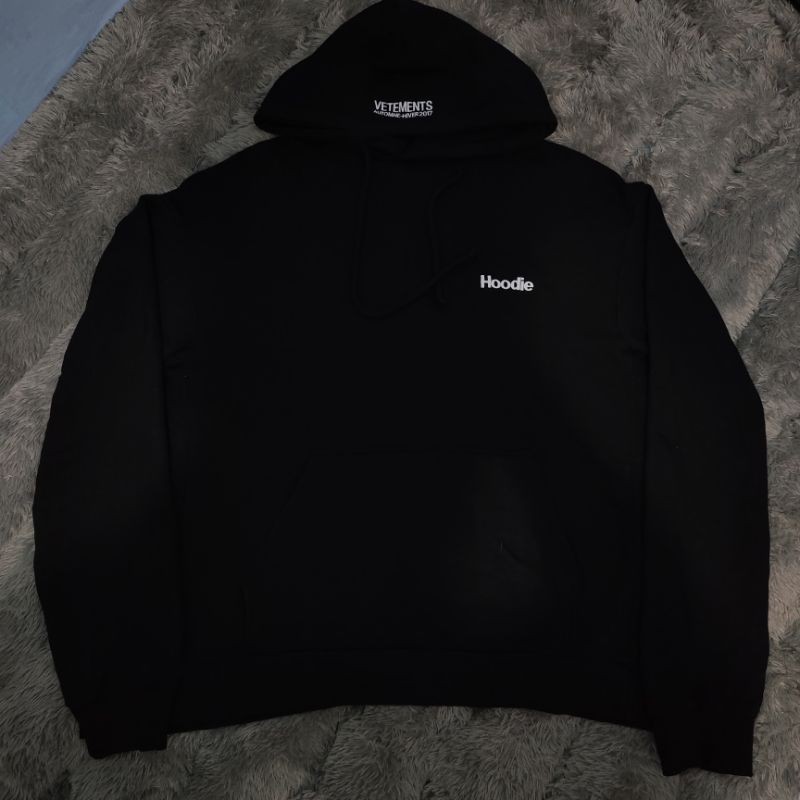 HOODIE VETEMENT