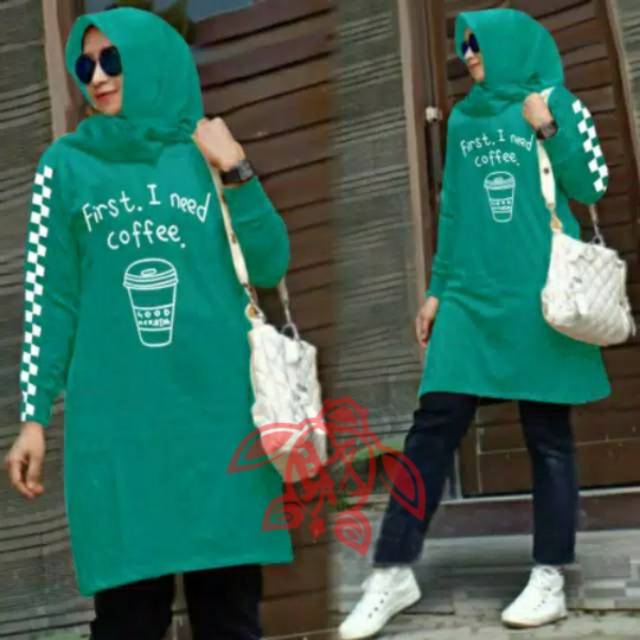 TUNIK JUMBO MARGERI KOPI 5 warna