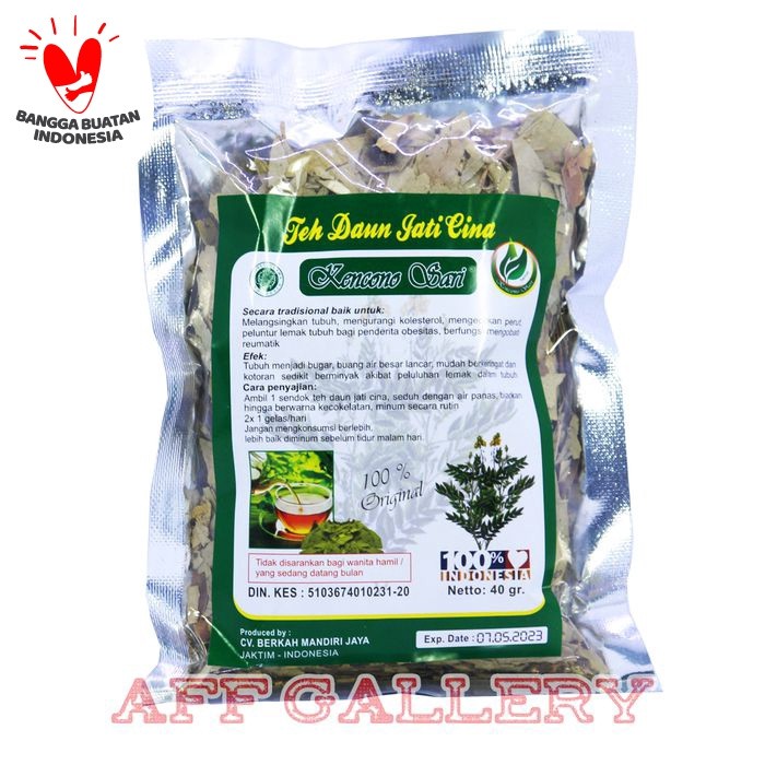 

Teh Daun Jati Cina Curah Kencono Sari - Jaticina