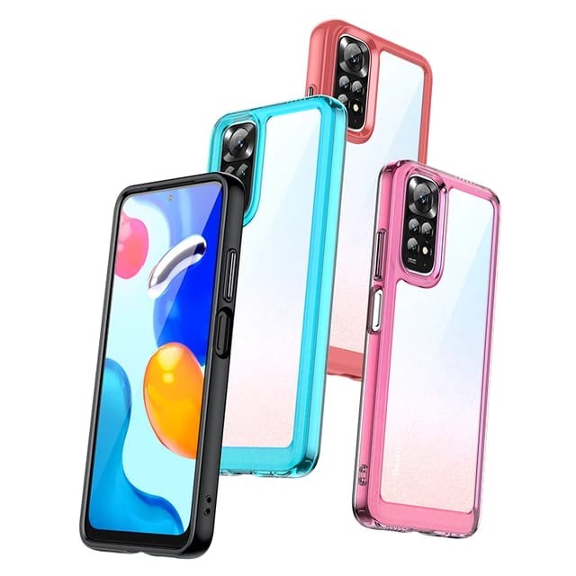 REDMI NOTE 12 4G NOTE 12 PRO 5G NOTE 11 NOTE 11 PRO 4G 5G SOFT CASE PROTECTIVE HYBRID COVER