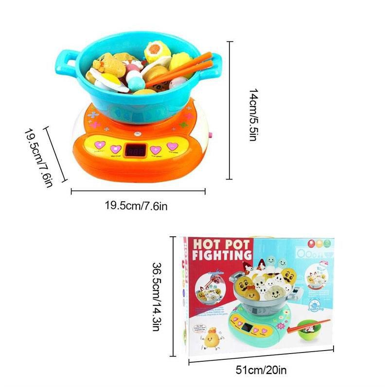 AMAN !! Kitchen Masak Kompor Dimsum Sushi Jepang / Hot Pot Fighting with real smoke B/O -2821/2820