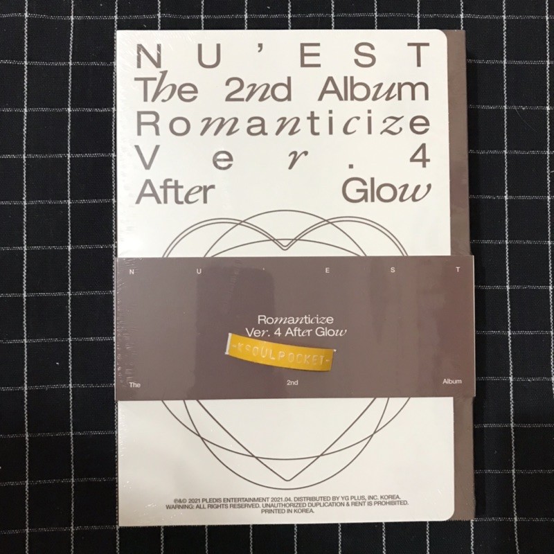 [READY STOCK] NU’EST - The 2nd Album [Romanticize]