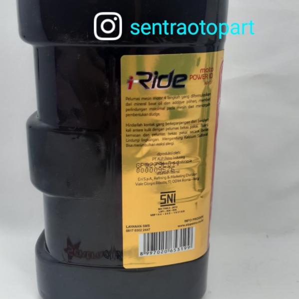 oli motor agip eni power hd 4t 20w 50 800ml
