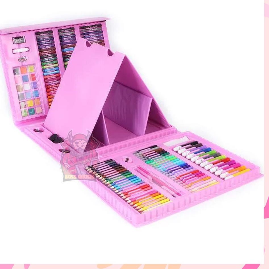 

Baru Hemat CRAYON 208 PCS LENGKAP / CRAYON PENSIL WARNA ALAT LUKIS 208 SET LENGKAP MULTIFUNGSI / CRAYON ANAK MEWARNAI 208 PCS KOMPLIT