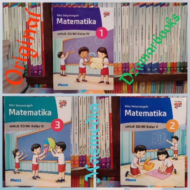 Matematika SD kelas 4-6 K13N Masmedia