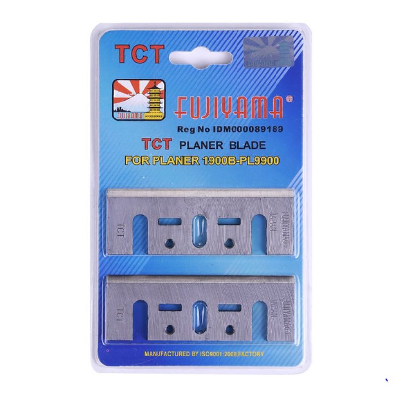 Planer Blade TCT FUJIYAMA - Mata Sugu Serut Ketam makita - MATA PASAH PISAU