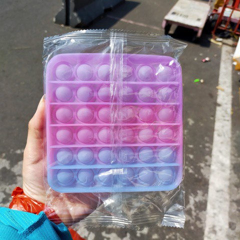 pop it fidget toys UV PELANGI UNICORN - AMONG US - Stitch - Owl UV Import-KOTAK UV