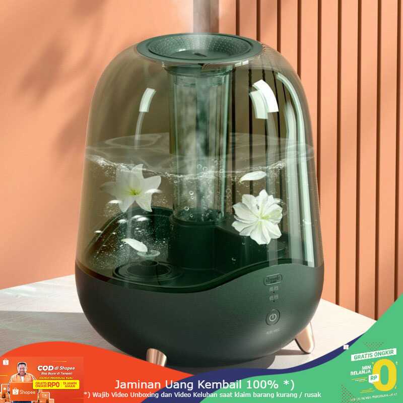 (BISA COD) RVOSTR  Deerma Air Humidifier Ultrasonic Aromatherapy 5L - DEM-F329