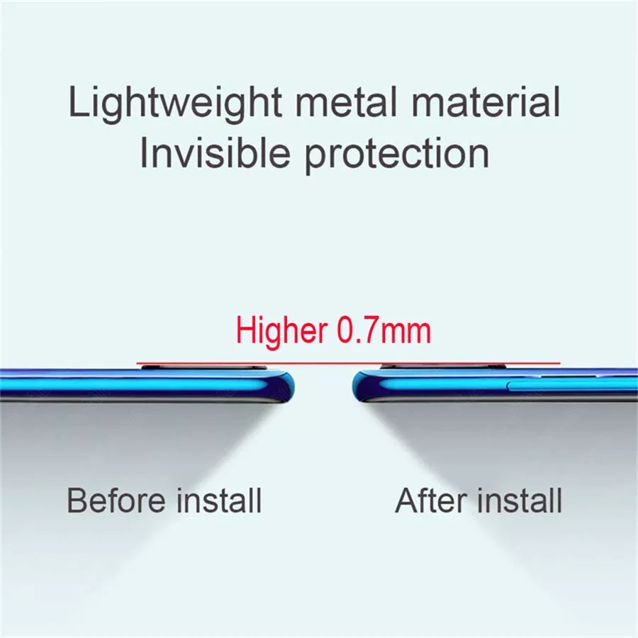 Pelindung Kamera REDMI NOTE 9 / 9 PRO / NOTE 8 / 8 PRO - NOTE 7 / 7 PRO Ring Camera Protector