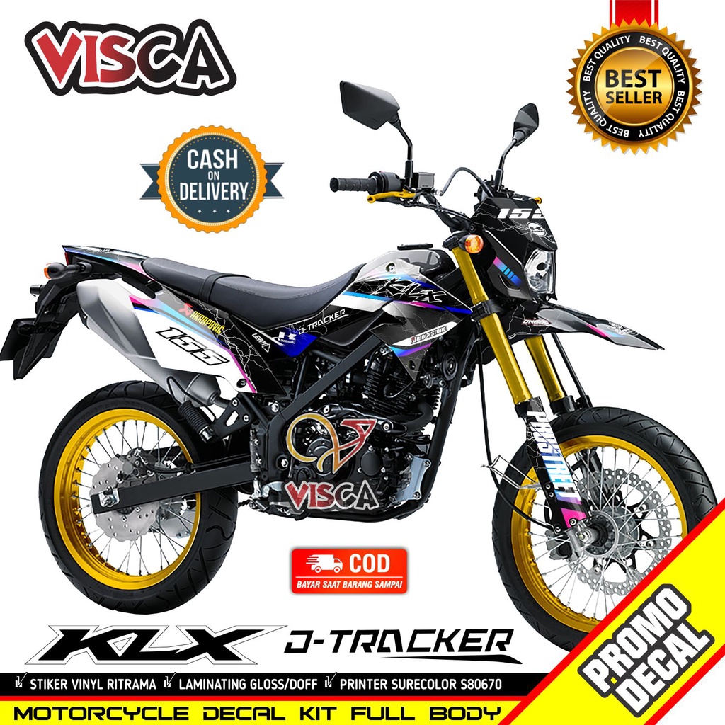 Decall Klx Dtracker Stiker Dtracker 150 Decal Dtracker Decal Klx Dtracker 150 Hologram Decal Dtracke