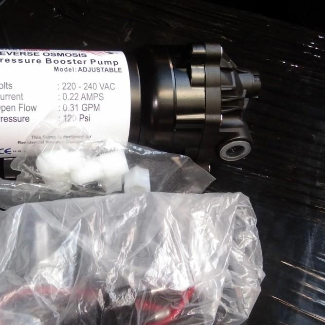 Mesin Pompa Ro Micron 24Volt Pompa Booster Reverse Osmosis