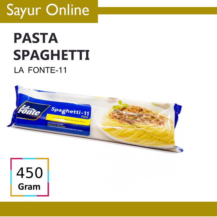 

[SayurOnline] PASTA SPAGHETTI LA FONTE [450g]