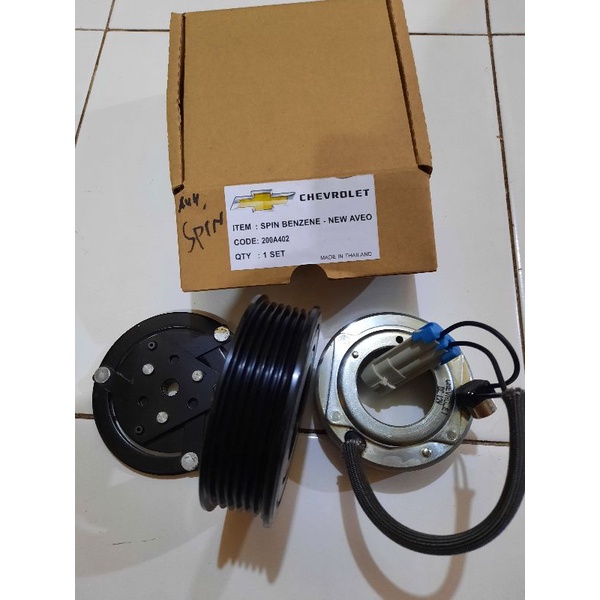 puli pulley kompresor ac new aveo