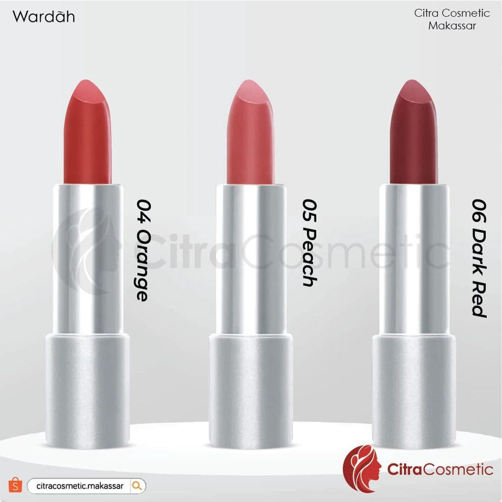 Wardah Exclusive Matte Lipstick Series 3.5 Gr