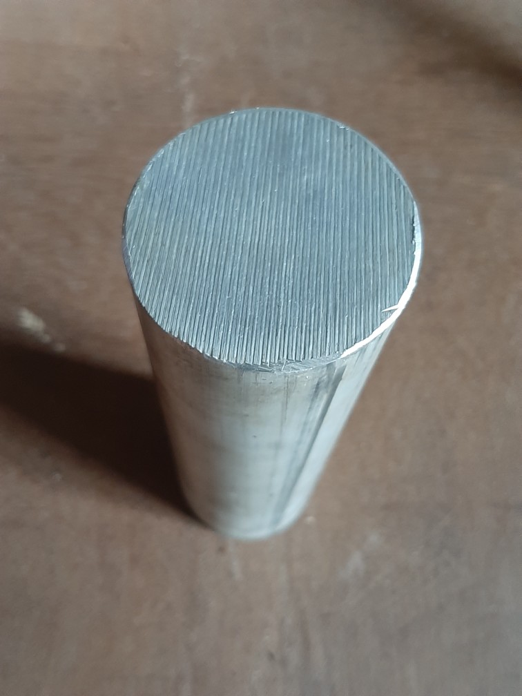 As Aluminium Dia. 2 1/4 Inch ( 57.15 Mm ) Alumunium Round Bar Assental T6061 Type 6061 Bukan Dural