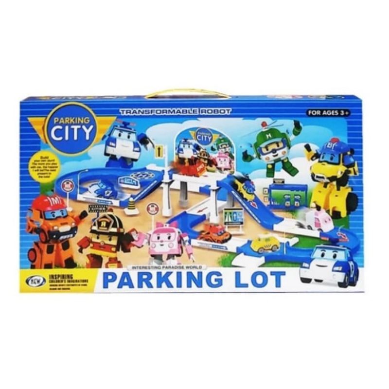 parking city robocar poli / robocar poli / parking lot