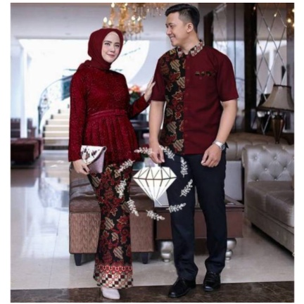 BAJU BATIK COUPEL CAPEL TUNIK KEMEJA SARIMBIT PASANGAN SERAGAM KERJA